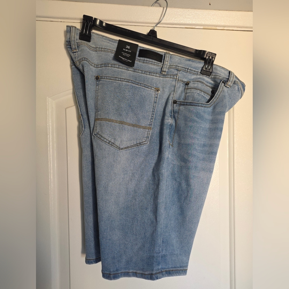 Rare Men's Kenneth Cole size 36 Denim shorts Flex Jorts